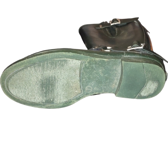 Steve Madden Zip Up Tsunami Rain Boots Size 7 - Picture 5 of 7